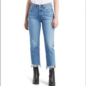 501® Step Hem Crop Jeans